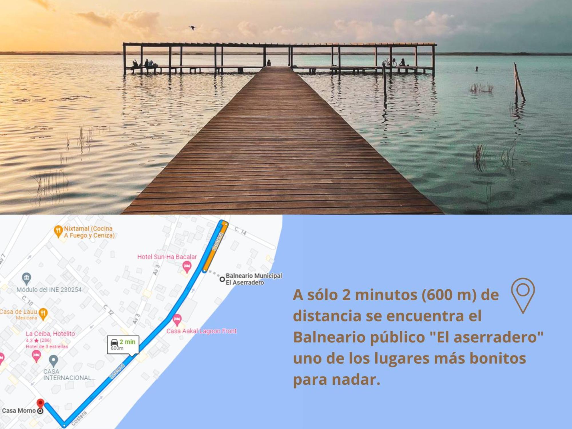 Casa Momo Bacalar Apartment Екстериор снимка
